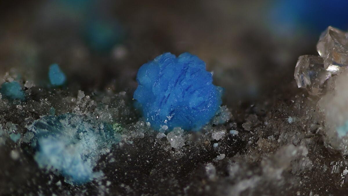 Cloncurryita, mineral poco común.